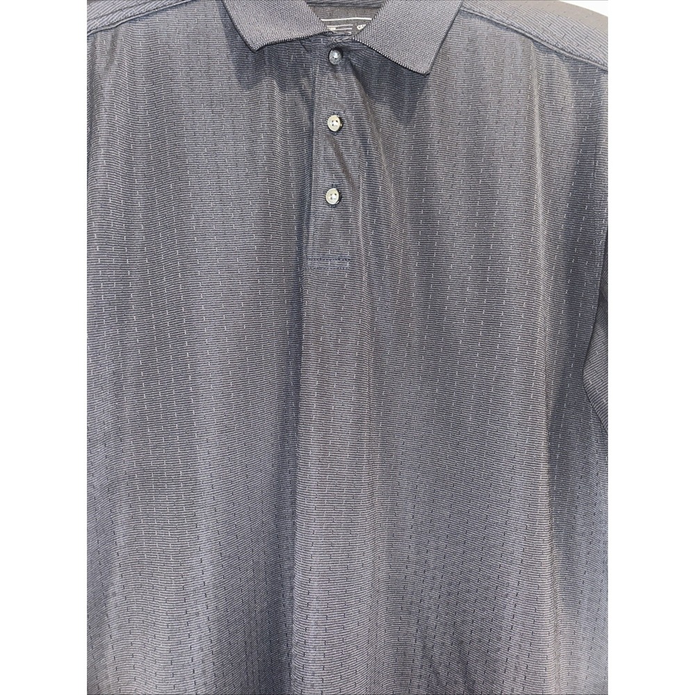 Men's Cutter And‎ Bucker Charcoal Grey  Golf Polo/ Size Large